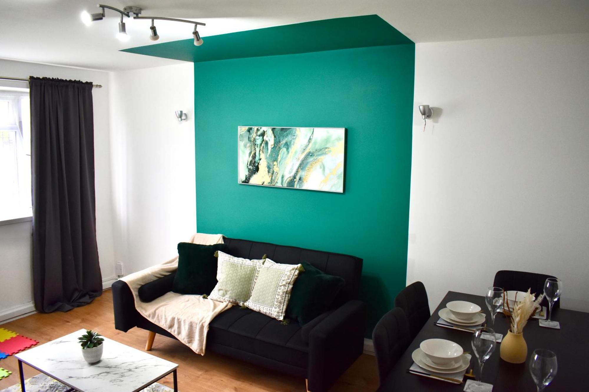 Luxury 2 Bedroom Apartment, Parking, Few Minutes Walk From Wembley Stadium Londres Exterior foto